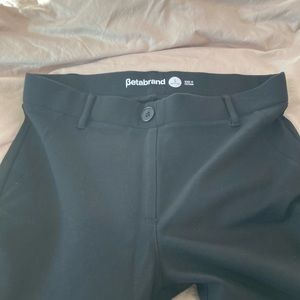 Beta brand Boot-Cut‎ | Classic Dress Pant Yoga Pants (Black) size small petite